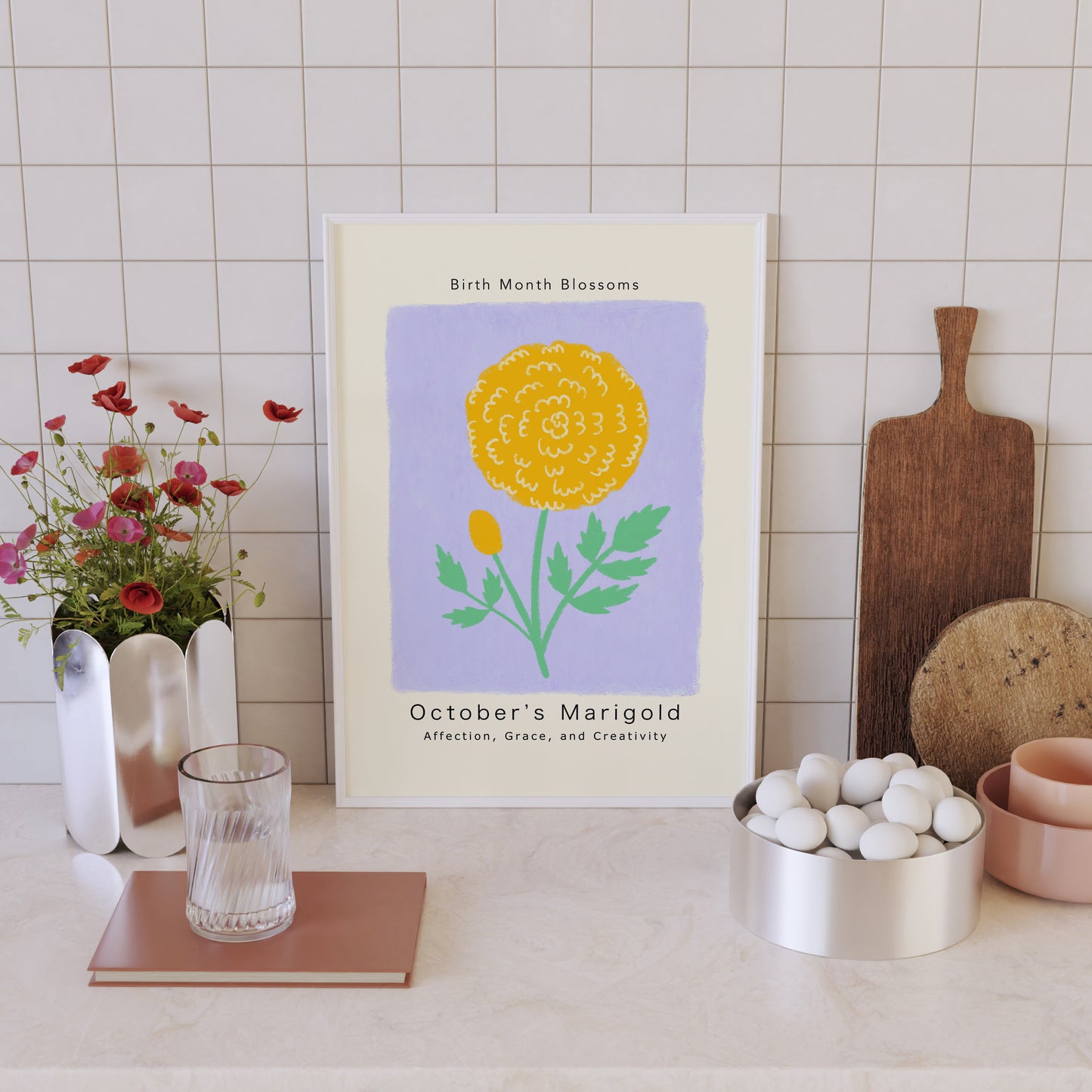 October's Marigold - Poster