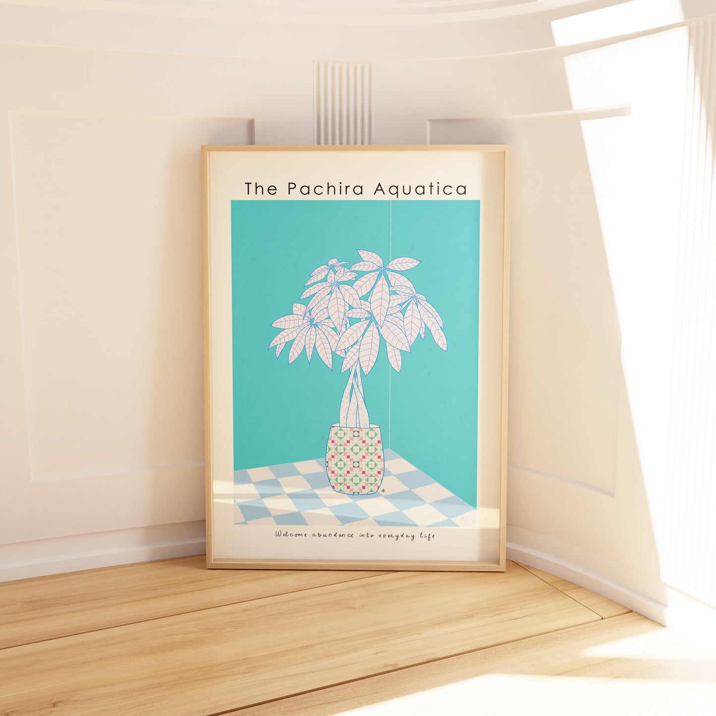 The Pachira Aquatica Poster | Shuu.Room Botanical Collection | Premium Quality