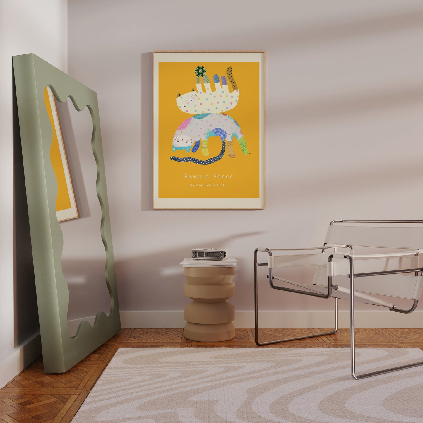 Paws n Poses - Portrait Poster