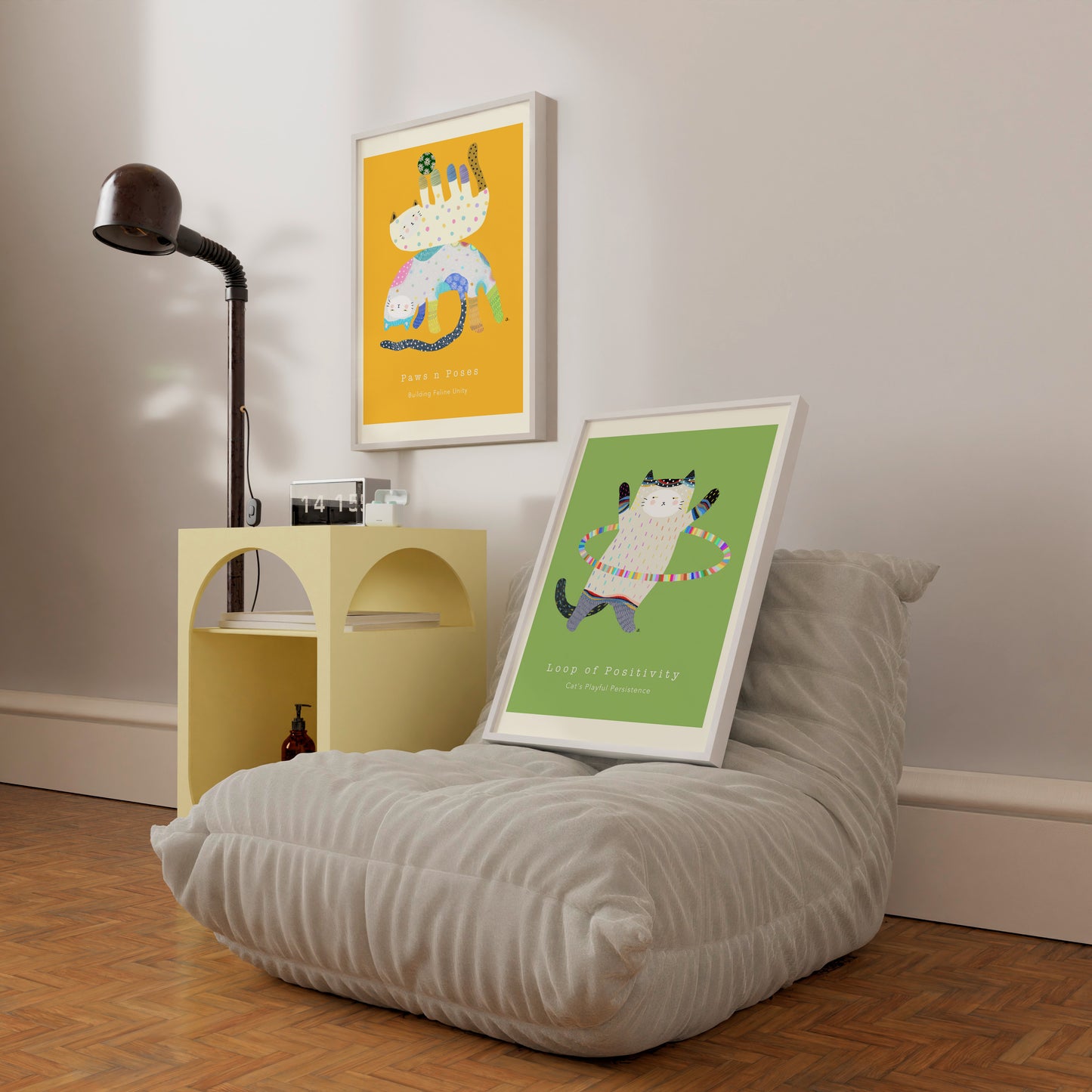 Paws n Poses - Portrait Poster