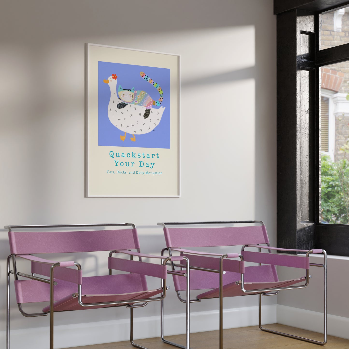 Quarkstart Your Day - Portrait Poster