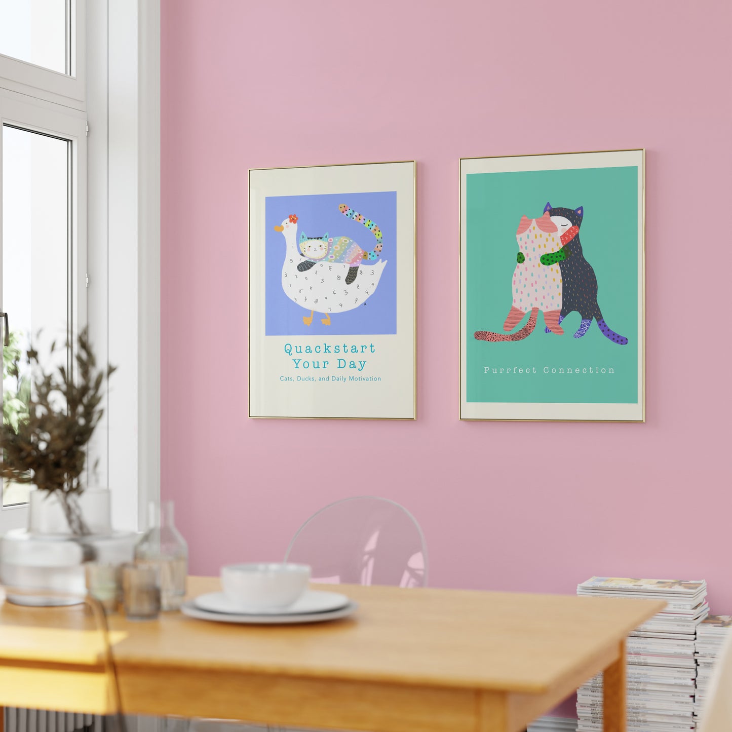 Quarkstart Your Day - Portrait Poster