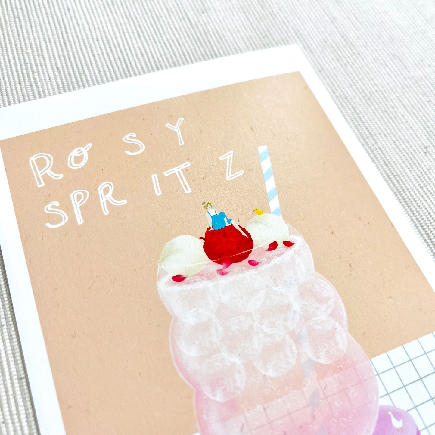 Rosy Spritz – Thankful Table Postcard