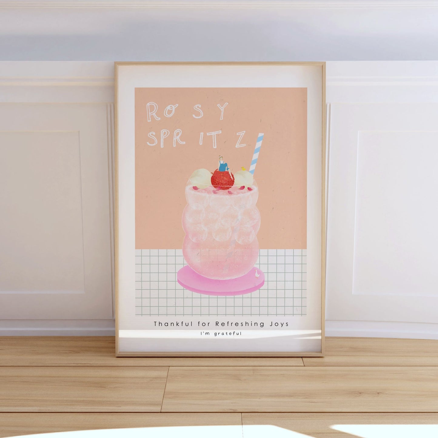 Rosy Spritz Poster Mockup Image 01