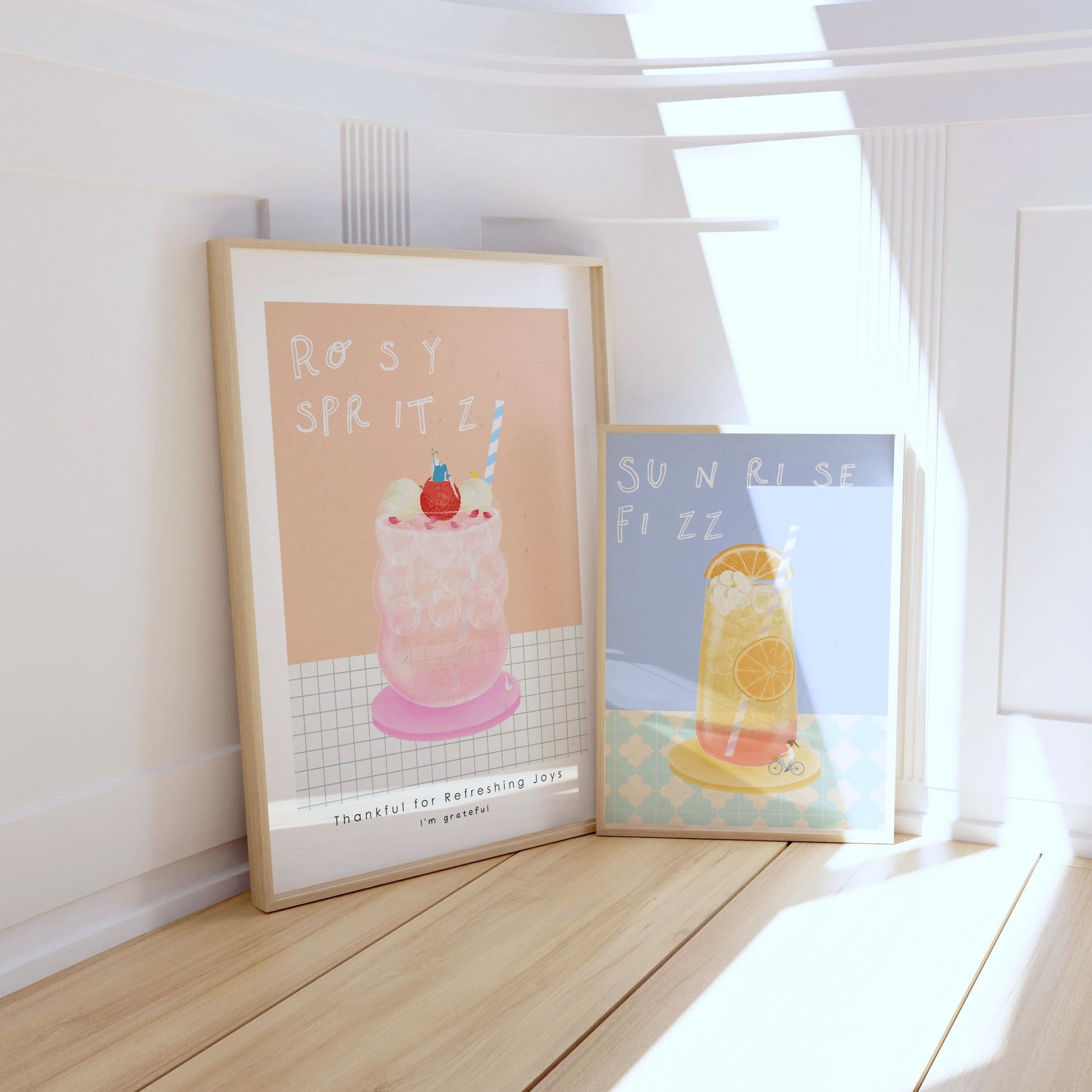 Rosy Spritz Poster Mockup Image 03