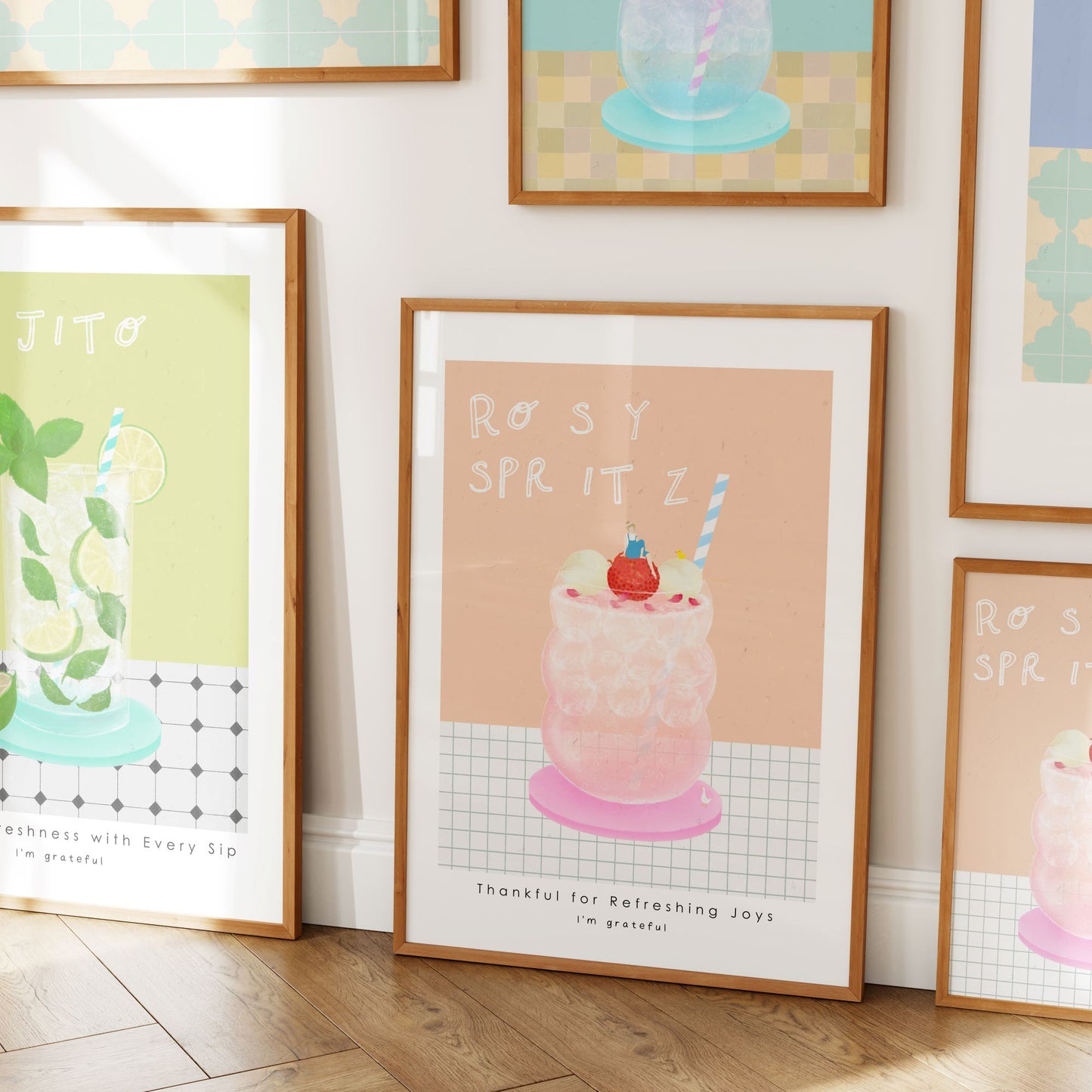 Rosy Spritz Poster Mockup Image 04