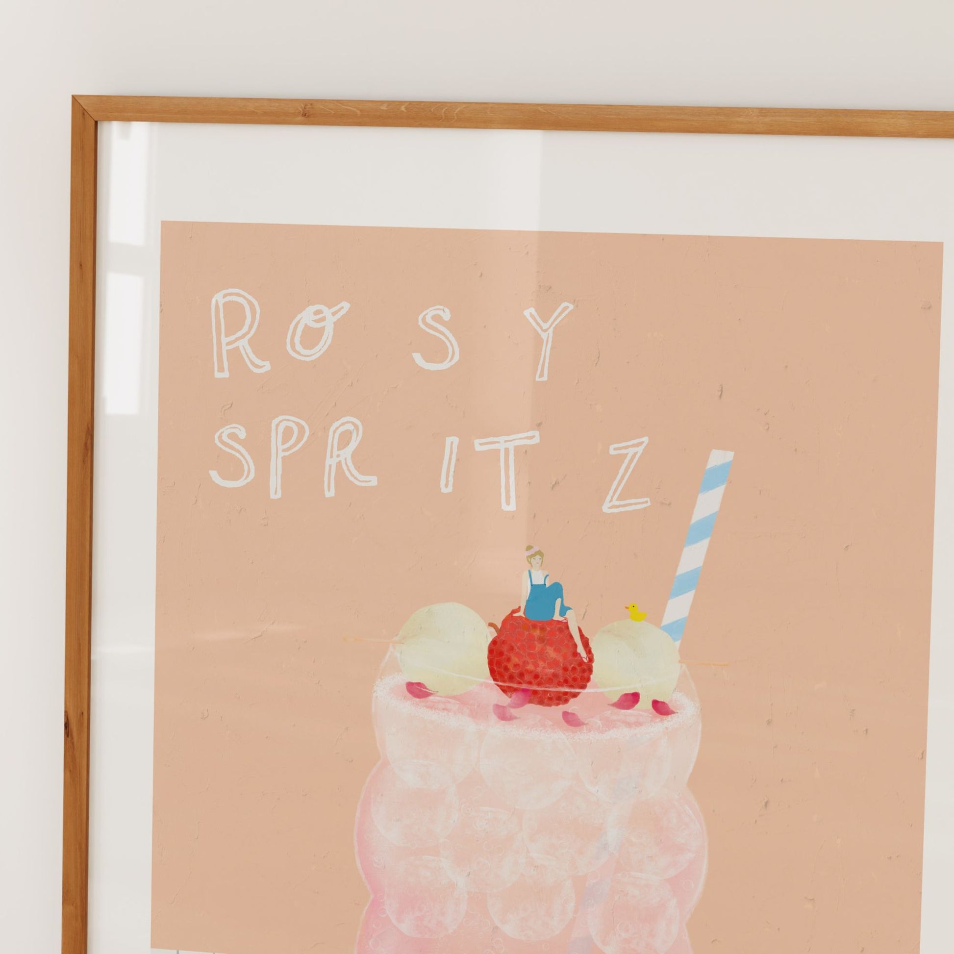 Rosy Spritz Poster Mockup Image 05