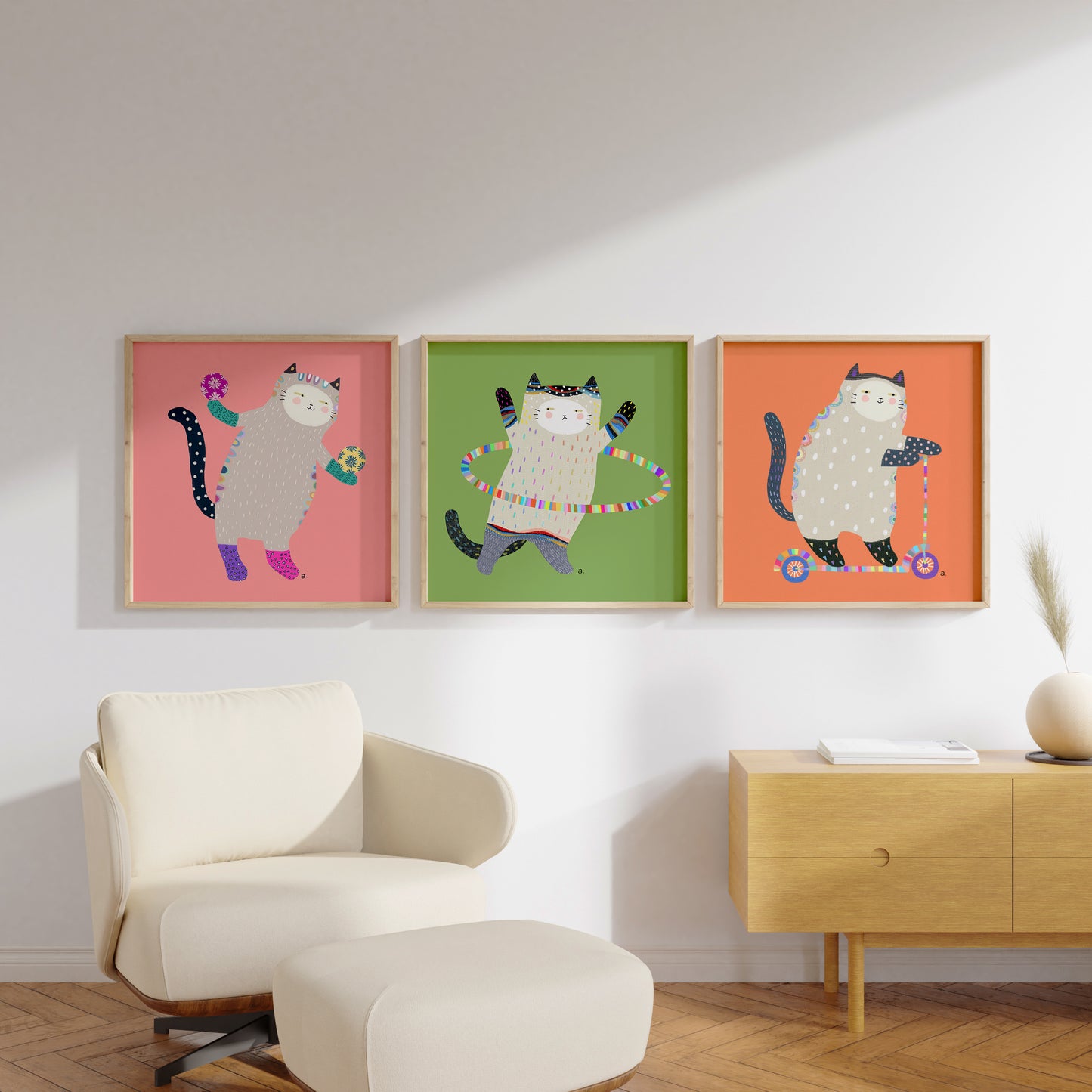 Scooting to Success - Square Poster