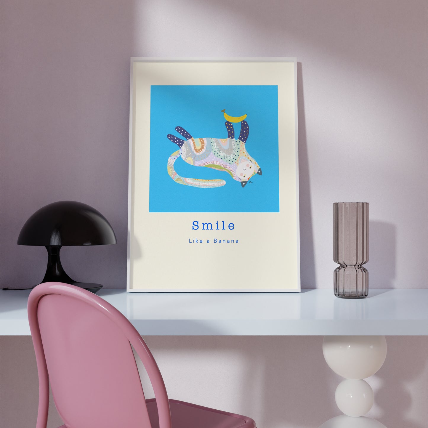 Smile - Portrait Poster