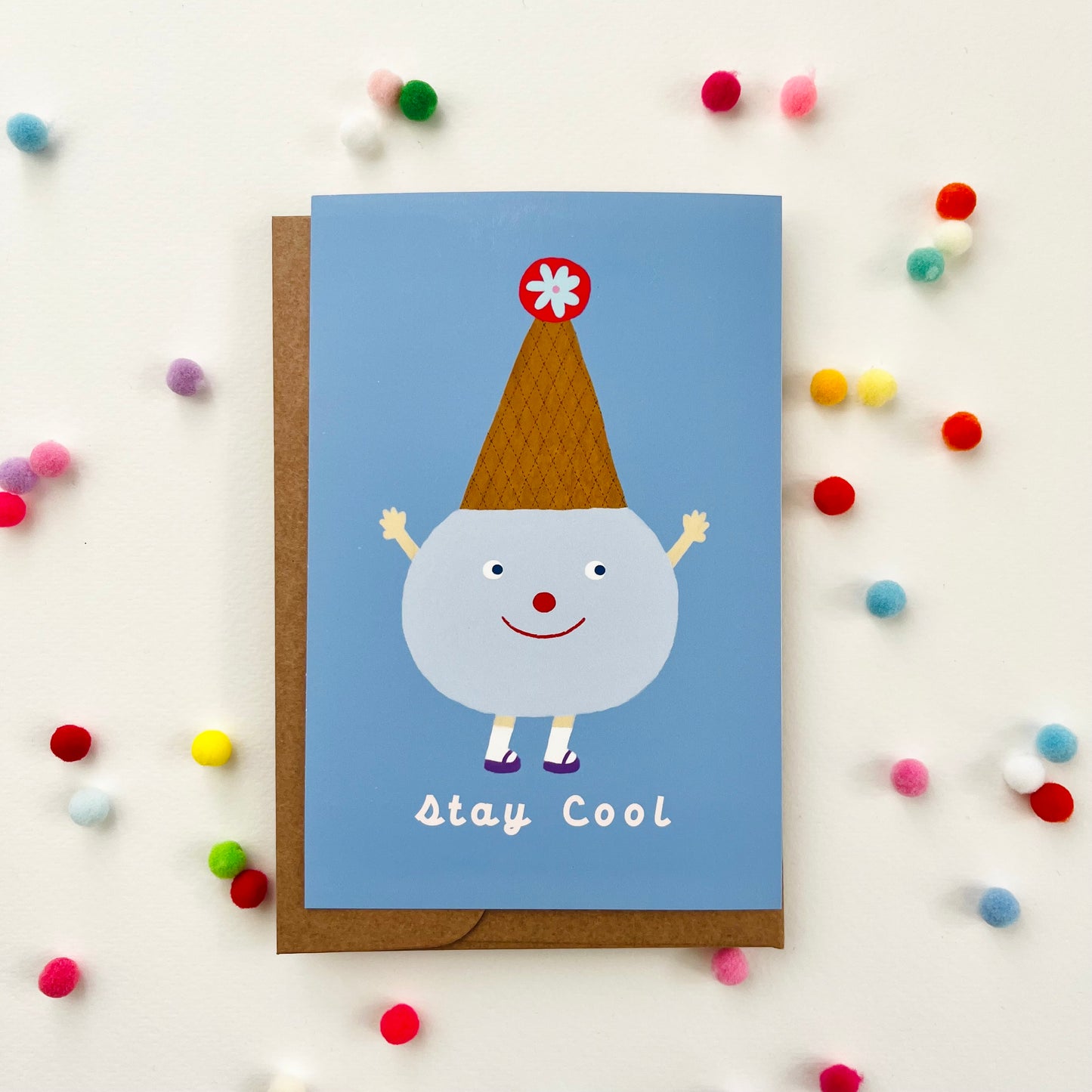 Stay Cool – haPPy scOOp Postcard