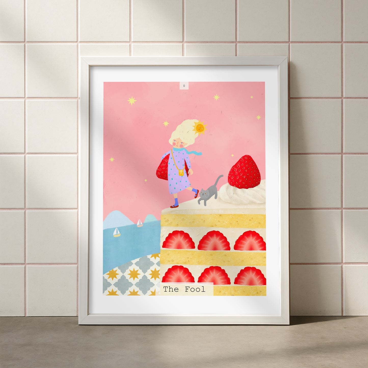 The Fool 01_Titi-Tata Tarot Poster