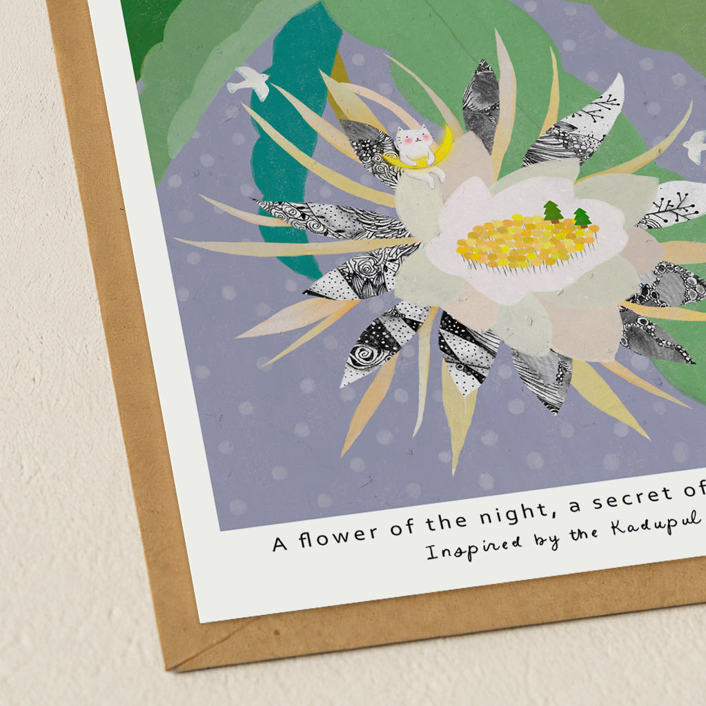 The Rare Bloom-Kadupul Postcard 03