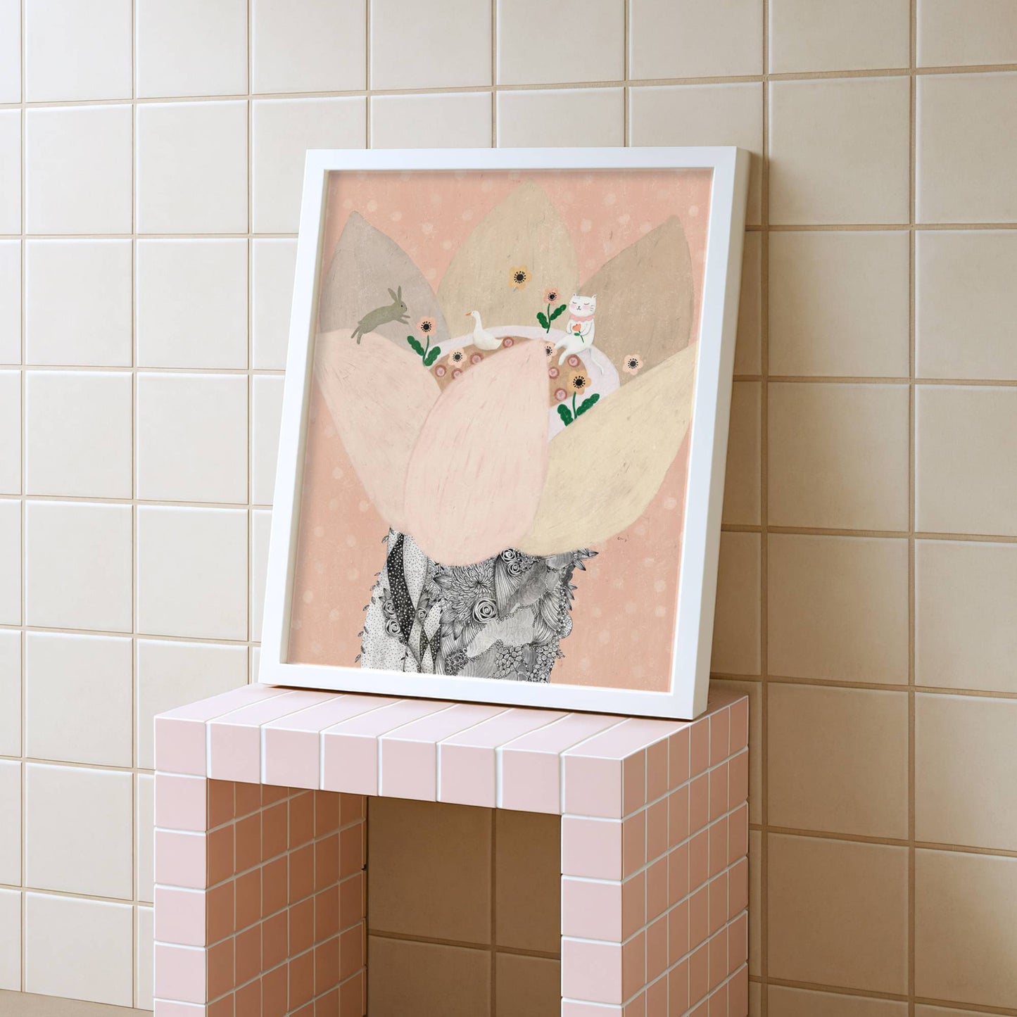 Western Underground Orchid Illustration Poster 02