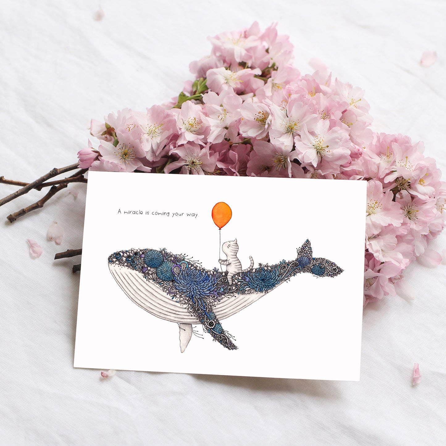 Whale Whale - Postcard