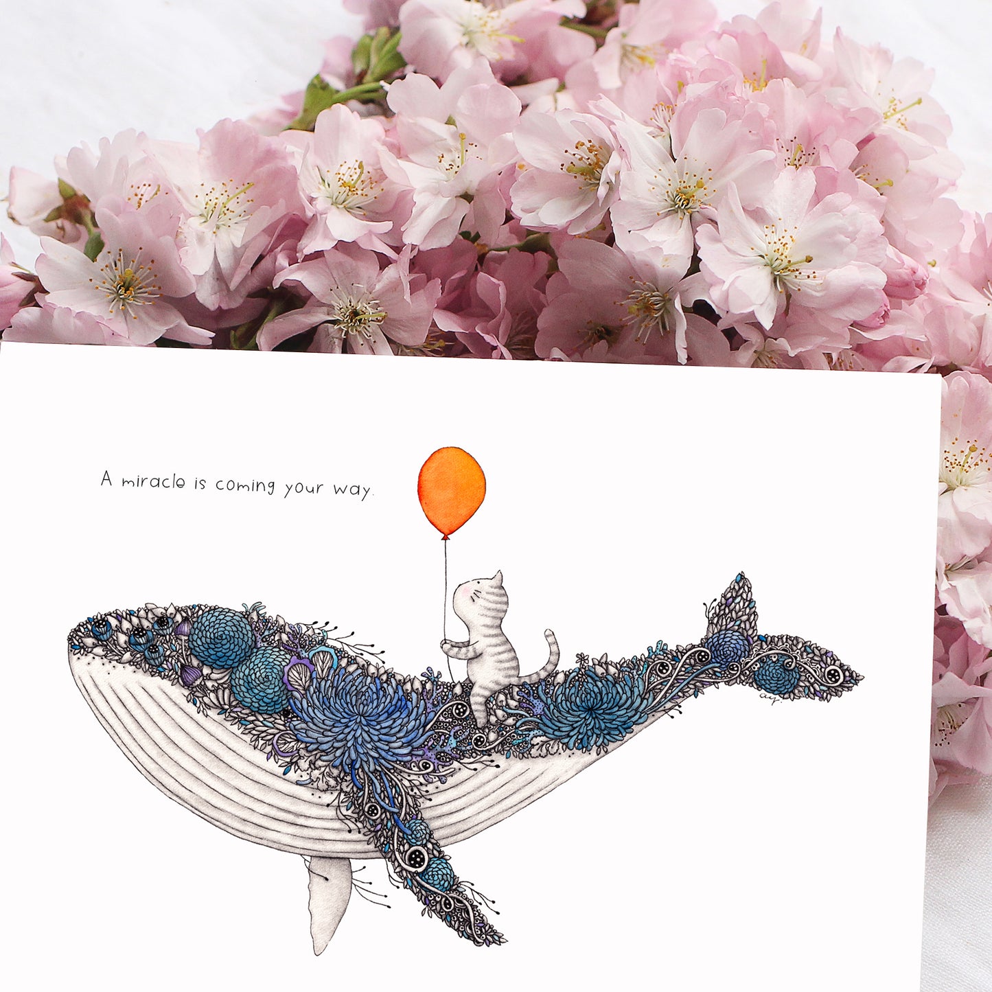 Whale Whale - Postcard
