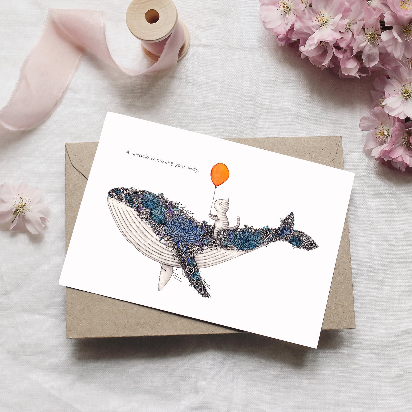 Whale Whale - Postcard