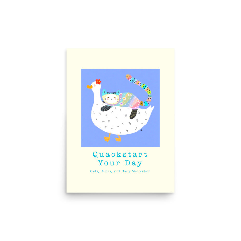 Quarkstart Your Day - Portrait Poster