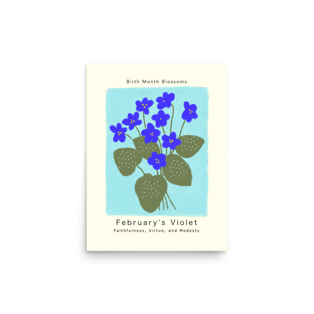 February's Violet - Poster