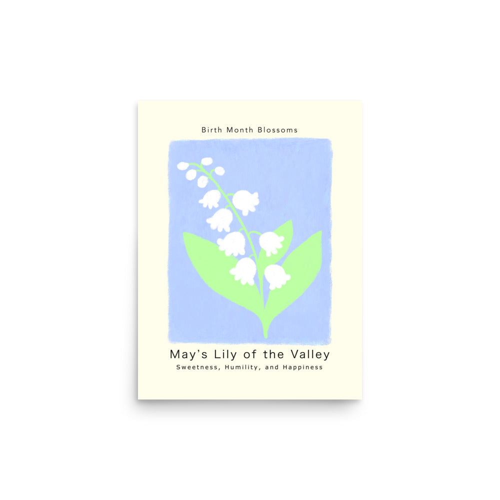May's Lily of the Valley - Poster