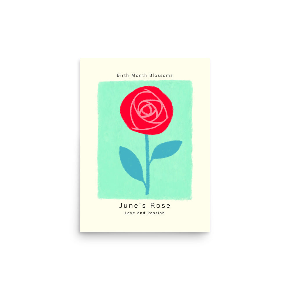 June's Rose - Poster