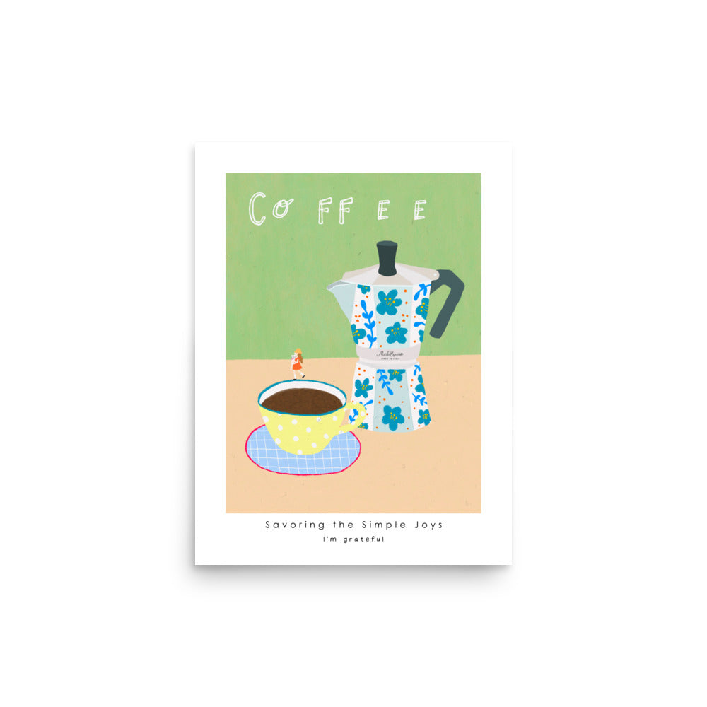 Thankful Table - Coffee Poster