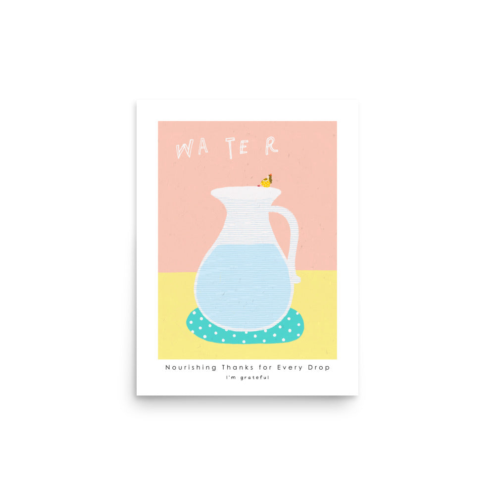 Thankful Table - Water Poster