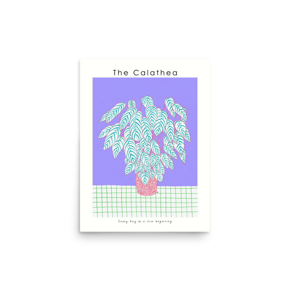 The Calathea Poster | Shuu.Room Botanical Collection | Premium Quality
