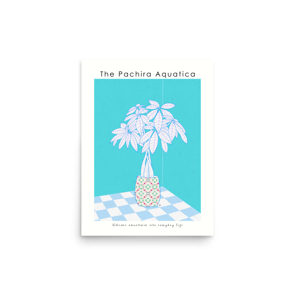 The Pachira Aquatica Poster | Shuu.Room Botanical Collection | Premium Quality