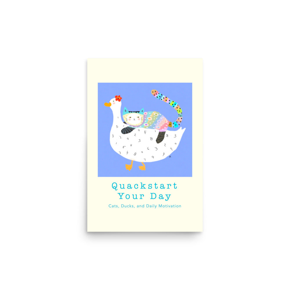 Quarkstart Your Day - Portrait Poster