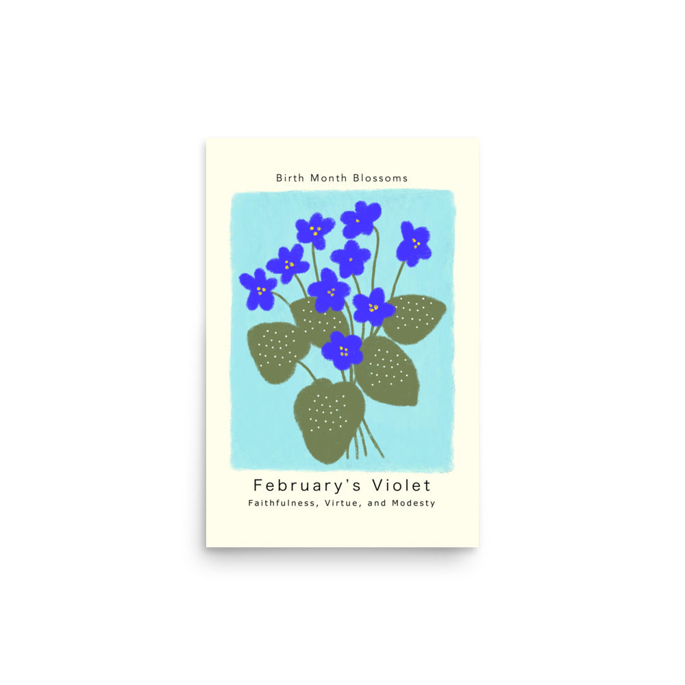 February's Violet - Poster