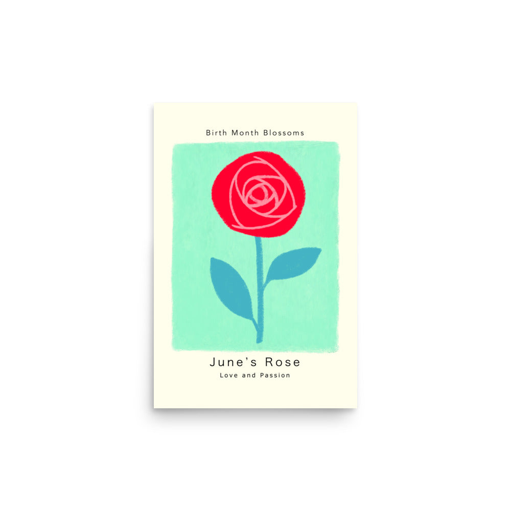 June's Rose - Poster