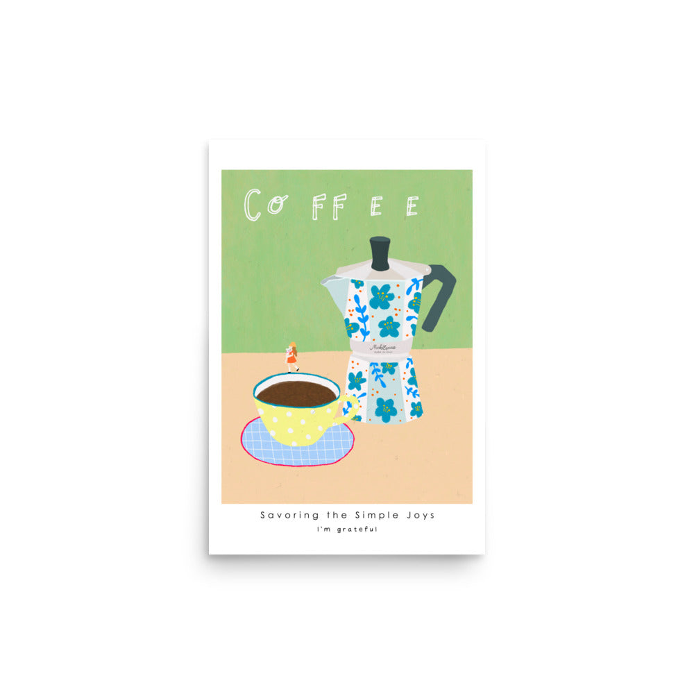Thankful Table - Coffee Poster