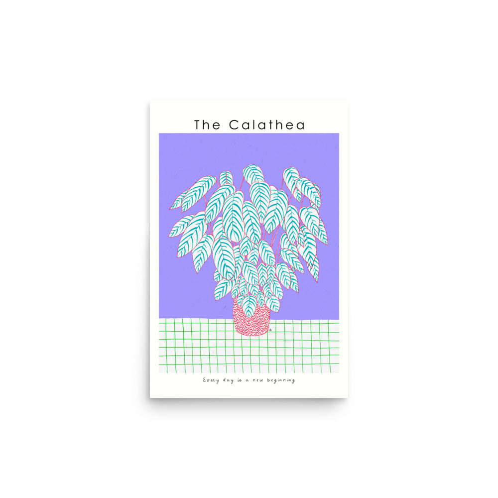 The Calathea Poster | Shuu.Room Botanical Collection | Premium Quality