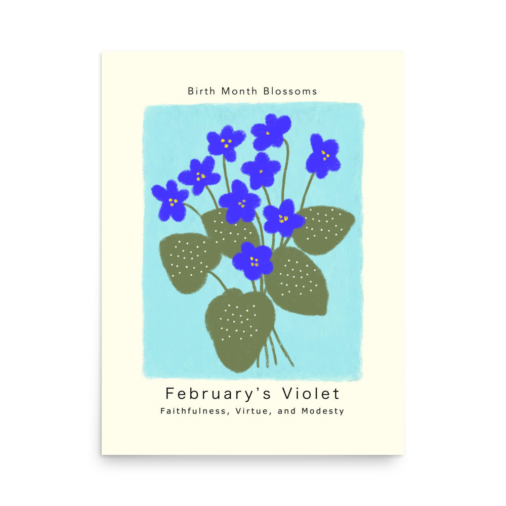 February's Violet - Poster
