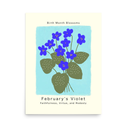 February's Violet - Poster