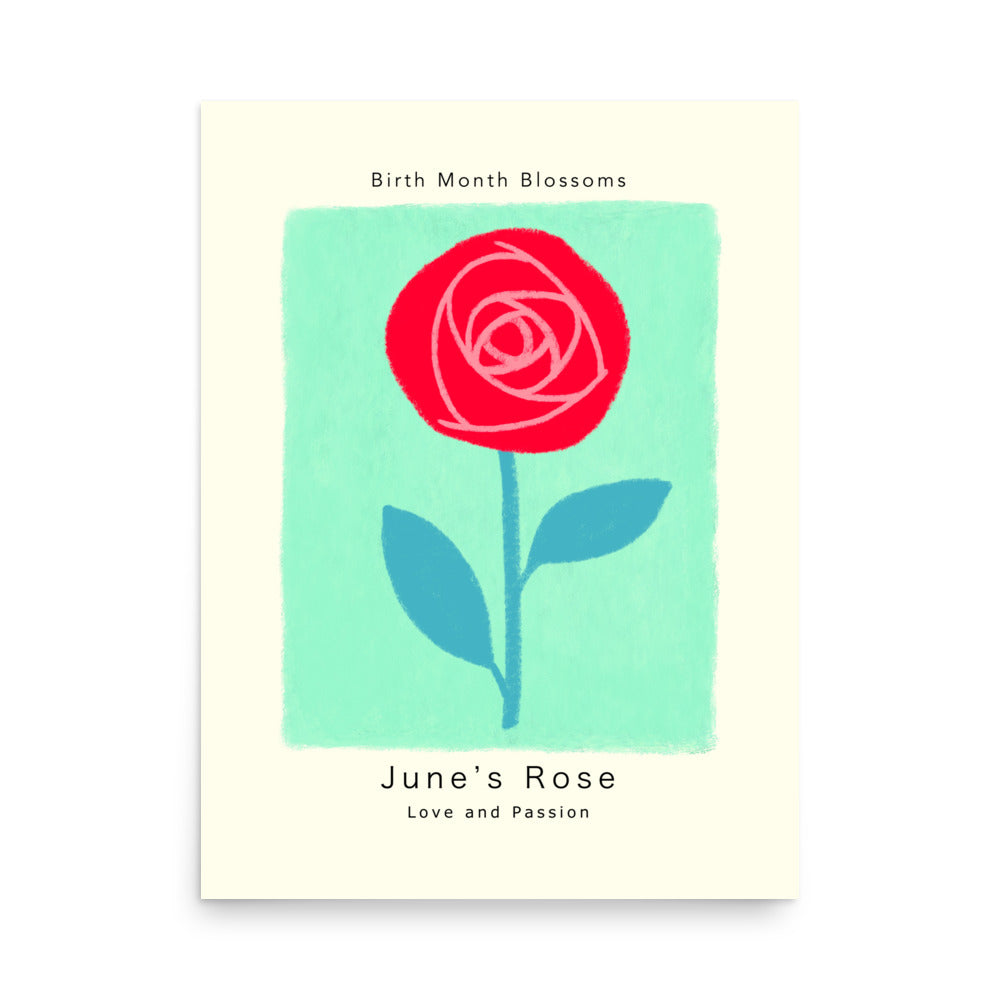 June's Rose - Poster