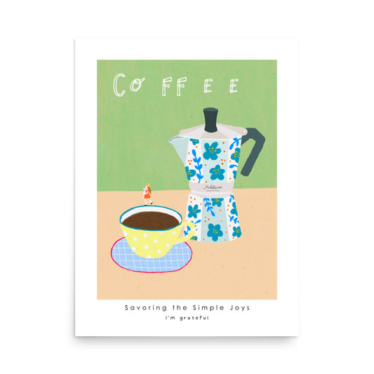 Thankful Table - Coffee Poster