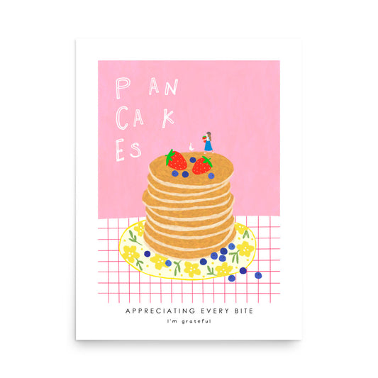Thankful Table - Pancakes Poster