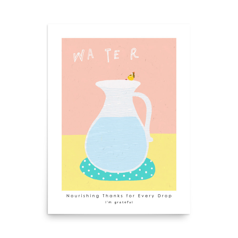 Thankful Table - Water Poster