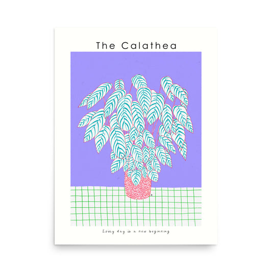 The Calathea Poster | Shuu.Room Botanical Collection | Premium Quality