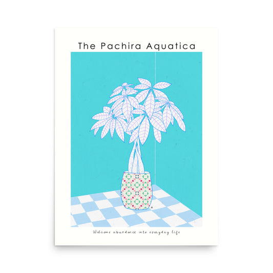 The Pachira Aquatica Poster | Shuu.Room Botanical Collection | Premium Quality