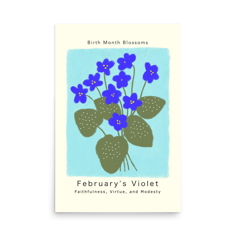 February's Violet - Poster