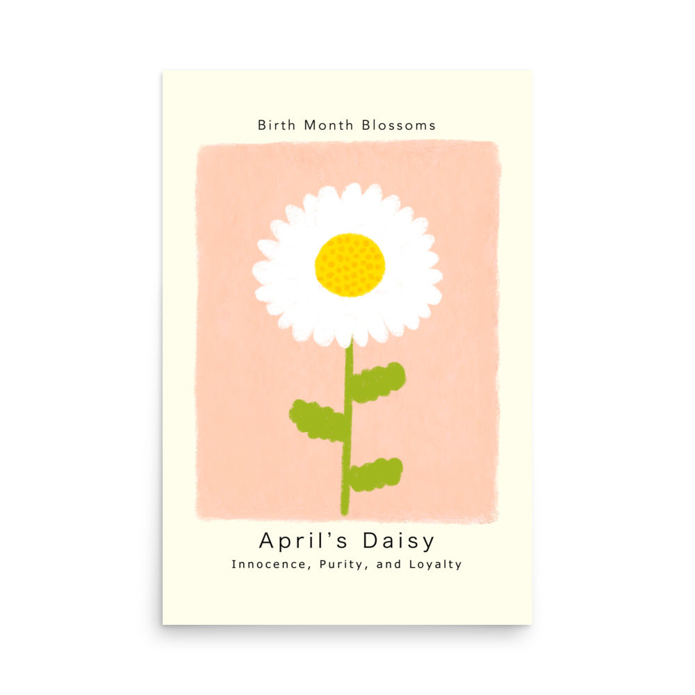 April's Daisy - Poster