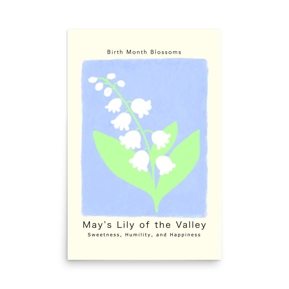 May's Lily of the Valley - Poster