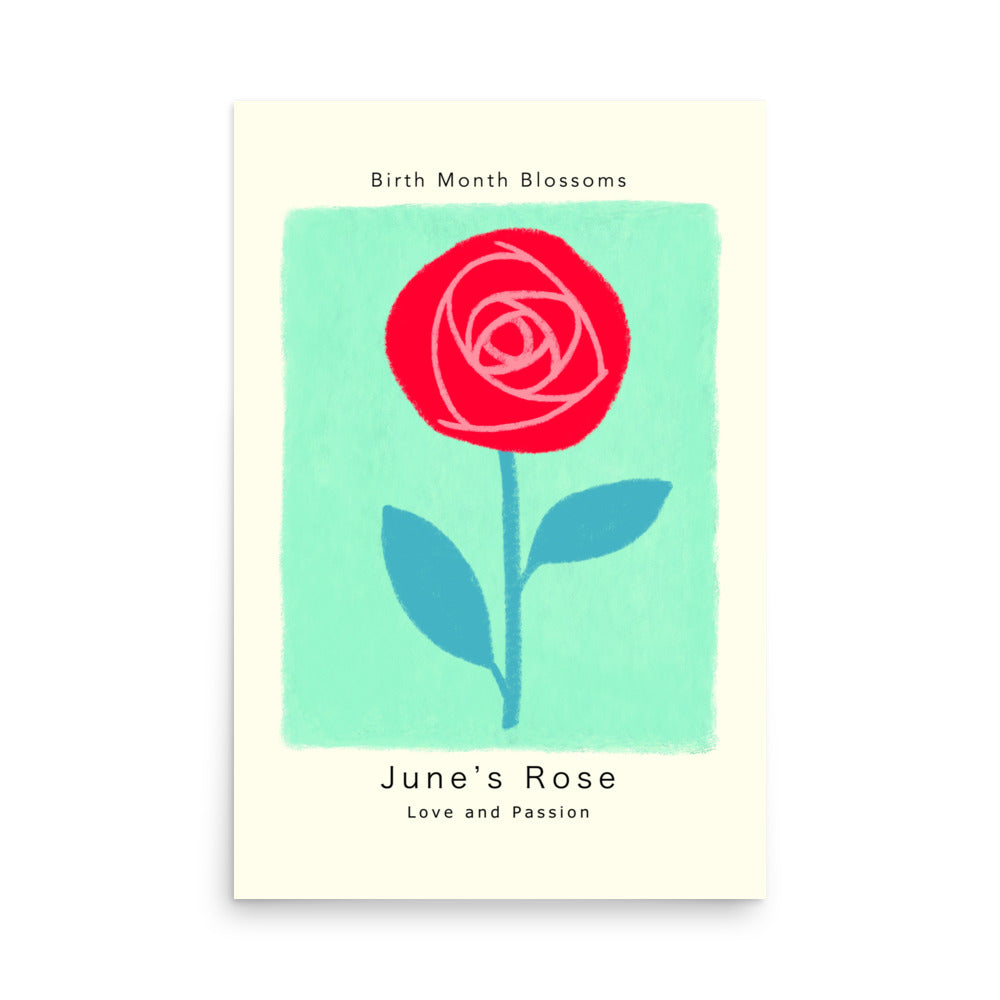 June's Rose - Poster