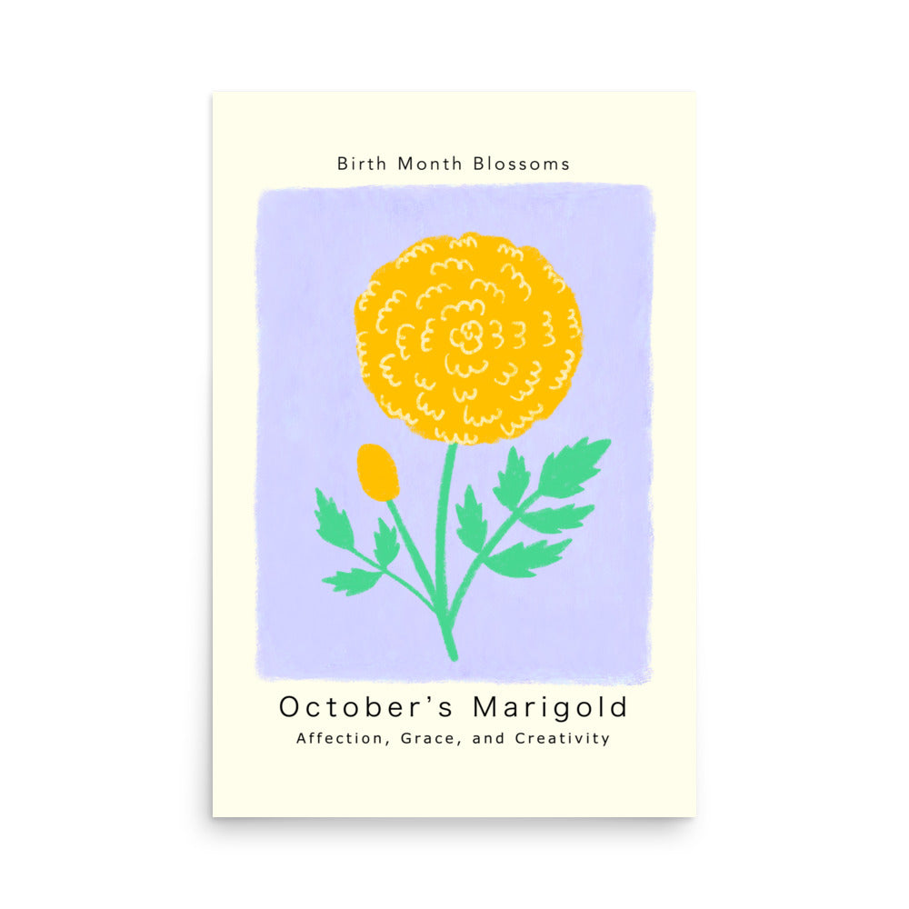October's Marigold - Poster