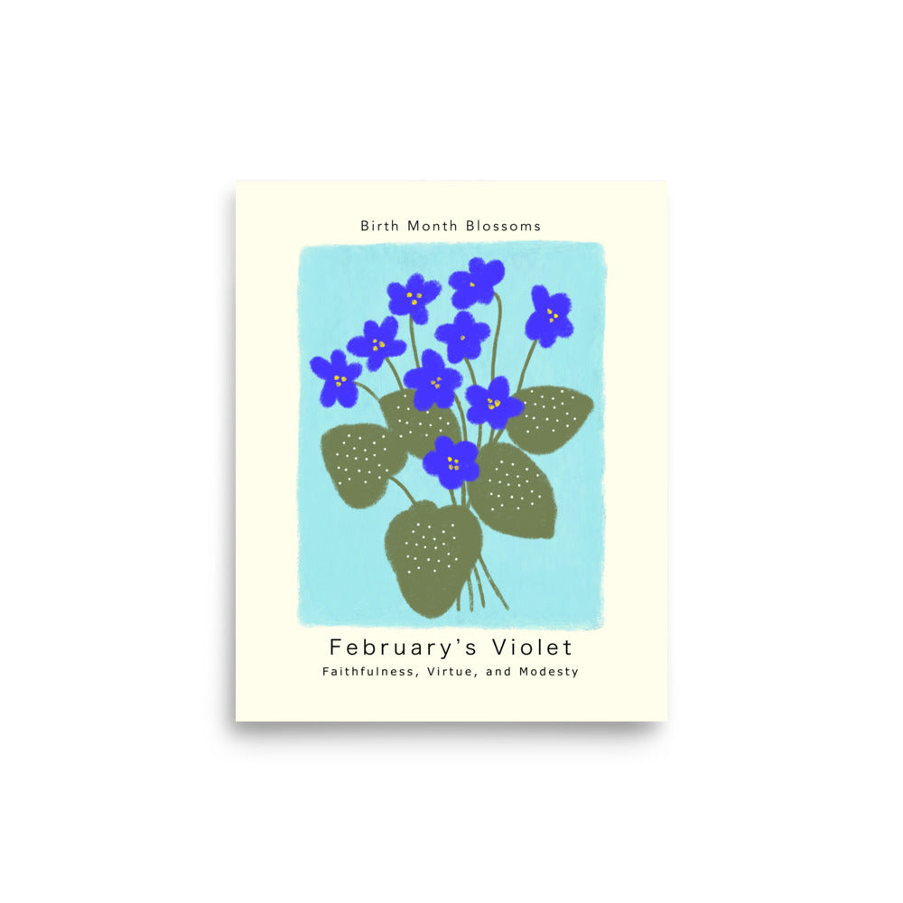 February's Violet - Poster