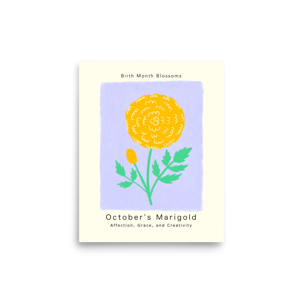 October's Marigold - Poster