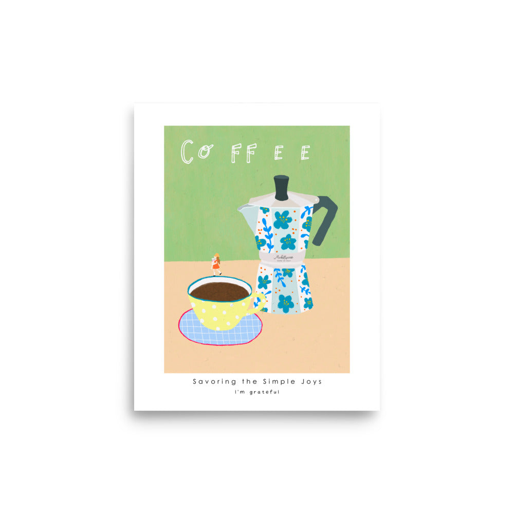 Thankful Table - Coffee Poster