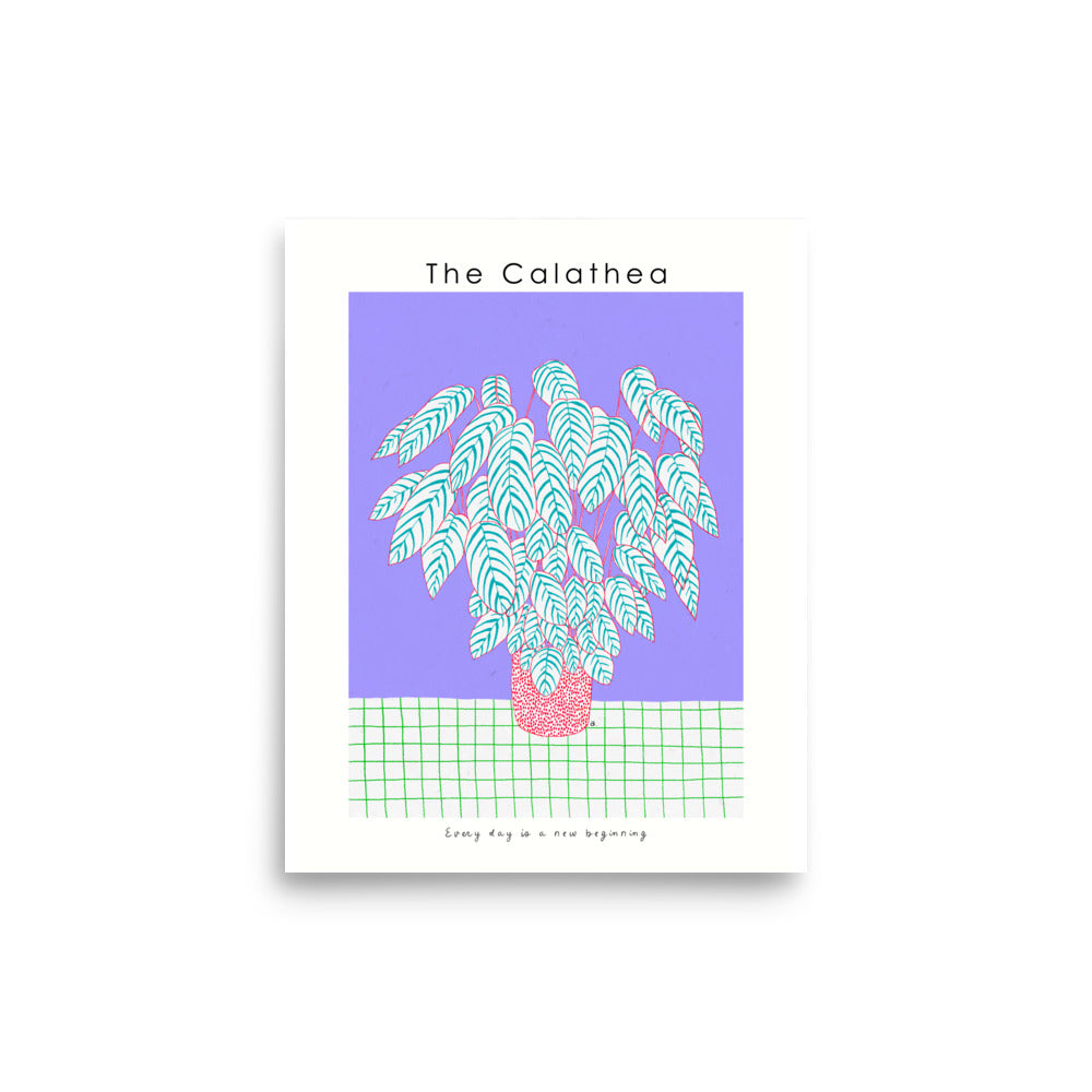 The Calathea Poster | Shuu.Room Botanical Collection | Premium Quality